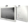 Guess Saffiano Triangle Logo case for a 14 laptop - silver - (GUE001823-0)