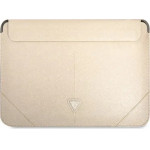 Guess Saffiano Triangle Logo case for a 16 laptop - beige - (GUE001828-0)