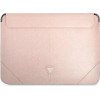 Guess Saffiano Triangle Logo case for a 16 laptop - pink - (GUE001826-0)