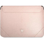 Guess Saffiano Triangle Logo case for a 16 laptop - pink - (GUE001826-0)