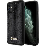 Guess Sequin Script Metal case for iPhone 11 / Xr - black - (GUE003151-0)