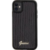 Guess Sequin Script Metal case for iPhone 11 / Xr - black - (GUE003151-0)