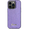 Guess Sequin Script Metal case for iPhone 11 / Xr - purple - (GUE003160-0)