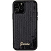 Guess Sequin Script Metal case for iPhone 12/12 Pro - black - (GUE003152-0)
