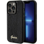 Guess Sequin Script Metal case for iPhone 13 Pro / 13 - black - (GUE003153-0)