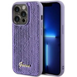 Guess Sequin Script Metal case for iPhone 13 Pro / 13 - purple - (GUE003161-0)