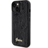 Guess Sequin Script Metal case for iPhone 14 / 15 / 13 - black - (GUE003157-0)