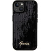 Guess Sequin Script Metal case for iPhone 14 / 15 / 13 - black - (GUE003157-0)