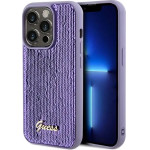 Guess Sequin Script Metal case for iPhone 14 Pro Max - purple - (GUE003397-0)