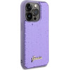 Guess Sequin Script Metal case for iPhone 14 Pro Max - purple - (GUE003397-0)