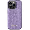 Guess Sequin Script Metal case for iPhone 15 Pro - purple - (GUE003077-0)