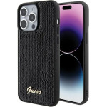 Guess Sequin Script Metal case for iPhone 15 Pro Max - black - (GUE003072-0)