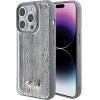 Guess Sequin Script Metal case for iPhone 15 Pro Max - silver - (GUE003075-0)