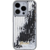 Guess Sequin Script Metal case for iPhone 15 Pro Max - silver - (GUE003075-0)
