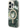 Guess Set GUBPP14LHJEACSA Case+ Charger iPhone 14 Pro 6.1'' green/green hard case Jungle MagSafe - (GUE002576-0)