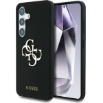 Guess Silicone Big 4G Logo Bottom Script case for Samsung Galaxy S25 - black - (GUE004294-0)