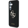 Guess Silicone Big 4G Logo Bottom Script case for Samsung Galaxy S25 - black - (GUE004294-0)