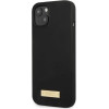 Guess Silicone Logo Plate MagSafe case for iPhone 13 mini - black - (GUE002484-0)