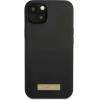 Guess Silicone Logo Plate MagSafe case for iPhone 13 mini - black - (GUE002484-0)