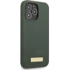 Guess Silicone Logo Plate MagSafe case for iPhone 13 Pro / iPhone 13 - green - (GUE002497-0)
