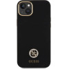 Guess Silicone Logo Strass 4G Case for iPhone 15 Plus / 14 Plus 6.7 - Black - (GUE003307-0)
