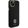 Guess Silicone Logo Strass 4G Case for iPhone 15 Plus / 14 Plus 6.7 - Black - (GUE003307-0)