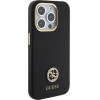 Guess Silicone Logo Strass 4G case for iPhone 15 Pro Max - black - (GUE003309-0)