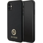 Guess Strass Metal Logo iPhone 11 / Xr 6.1 Case - Black - (GUE003019-0)