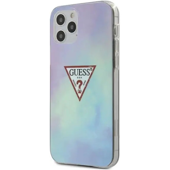 Guess Tie & Die Collection Case for iPhone 12 / 12 Pro 6.1 - Blue - (GUE000956-0)