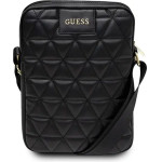 Guess Torba GUTB10QLBK 10'' czarna/black Quilted Tablet Bag - (GUE000772-0)