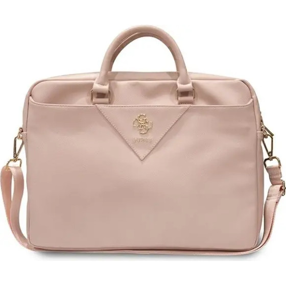 Guess Triangle 4G bag for a 16 laptop - pink - (GUE003708-0)