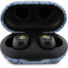 Guess TWS 4G Metal Bluetooth headphones with ENC docking station - blue - (GUE003645-0)