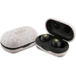 Guess TWS 4G Metal Bluetooth headphones with ENC docking station - pink - (GUE003643-0)