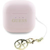 Guess TWS Glossy Effect Printed Classic Logo & Charm Headphones - Pink - (GUE004377-0)