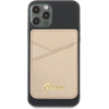 Guess Wallet Card Slot GUWMSSASLGO MagSafe Saffiano gold/gold - (GUE001305-0)