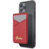 Guess Wallet Card Slot GUWMSSASLRE MagSafe Saffiano red/red - (GUE001306-0)