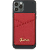 Guess Wallet Card Slot GUWMSSASLRE MagSafe Saffiano red/red - (GUE001306-0)