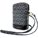 Guess Zip GCube Bottom Stripe phone bag - black - (GUE003680-0)