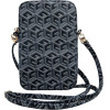 Guess Zip GCube Bottom Stripe phone bag - black - (GUE003680-0)
