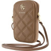 Guess Zip Quilted 4G bag - brown - (GUE003693-0)