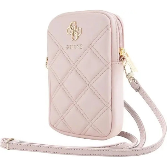 Guess Zip Quilted 4G bag - pink - (GUE003694-0)
