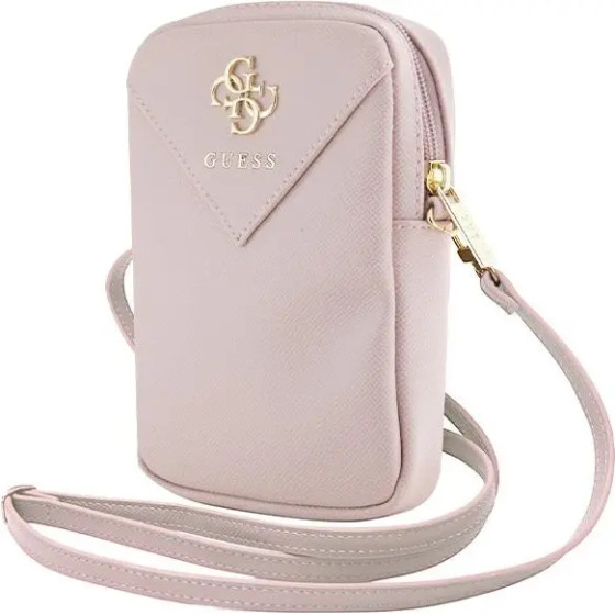 Guess Zip Triangle 4G bag - pink - (GUE003685-0)