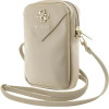 Guess Zip Triangle 4G phone bag - gold - (GUE003687-0)