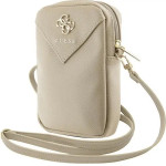 Guess Zip Triangle 4G phone bag - gold - (GUE003687-0)