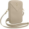 Guess Zip Triangle 4G phone bag - gold - (GUE003687-0)