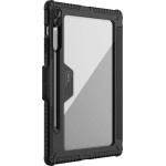 Nillkin Bumper Leather Case Pro case for Samsung Galaxy Tab S9+ - black - (Nillkin Bumper Leather Case Pro Multi angle folding style SAM Tab S9+)