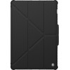 Nillkin Bumper Leather Case Pro case for Samsung Galaxy Tab S9+ - black - (Nillkin Bumper Leather Case Pro Multi angle folding style SAM Tab S9+)
