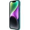 Nillkin CamShield Leather S Case iPhone 14 Plus case cover with camera cover green - (Nillkin CamShield Leather Case S iPhone 14 Plus 6.7 2022 Exuberant Green)