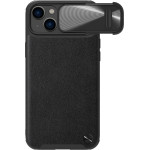 Nillkin CamShield Leather S Case iPhone 14 Plus case with camera cover black - (Nillkin CamShield Leather Case S iPhone 14 Plus 6.7 2022 Black)