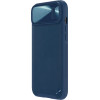 Nillkin CamShield Leather S Case iPhone 14 Plus case with camera cover blue - (Nillkin CamShield Leather Case S iPhone 14 Plus 6.7 2022 Blue)
